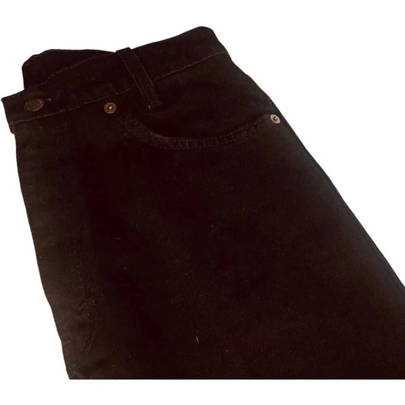 Vintage Levis Men's Black Wash Denim Jeans - Picture 2 of 9